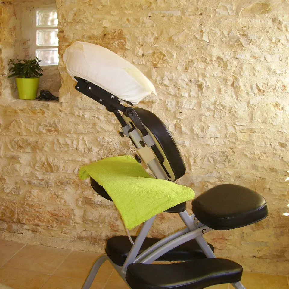 Massage sur chaise