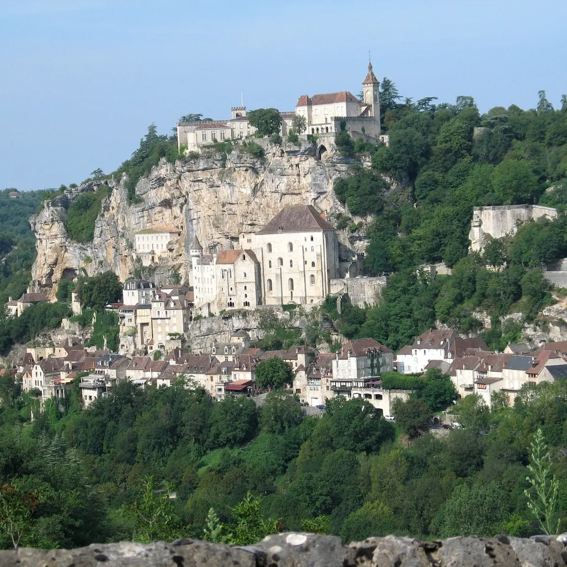 Rocamadour depuis le Belvédère