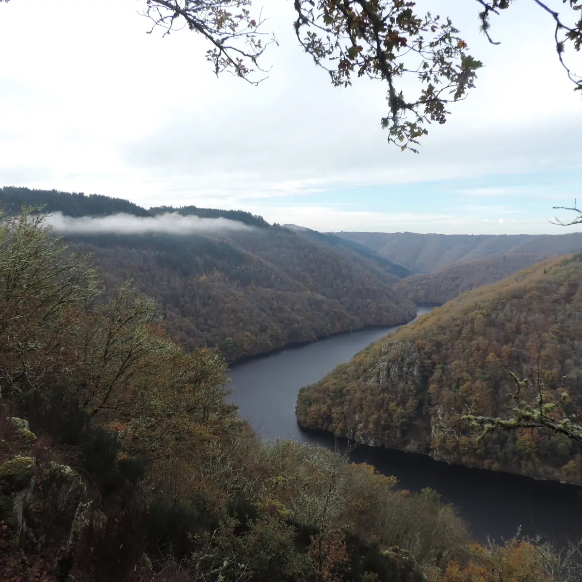 Un méandre de la Dordogne