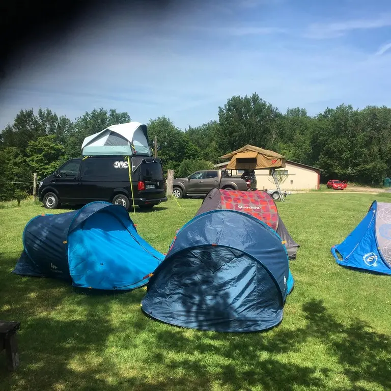 Aire de services tentes