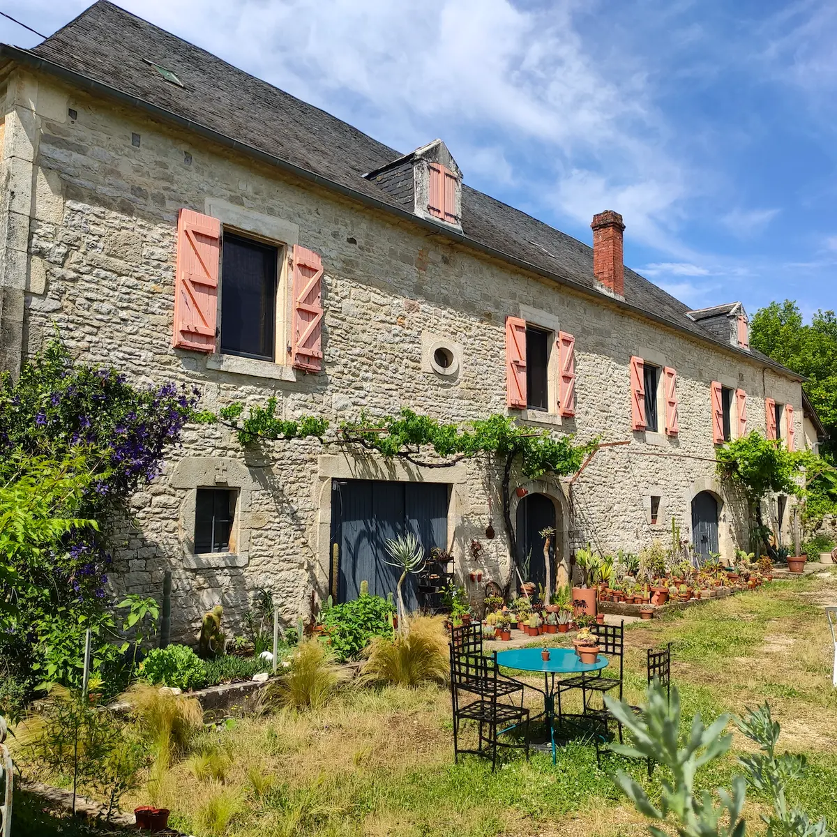 La maison côté sud
