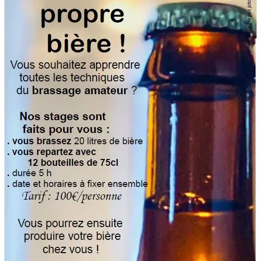 Stages de brassage