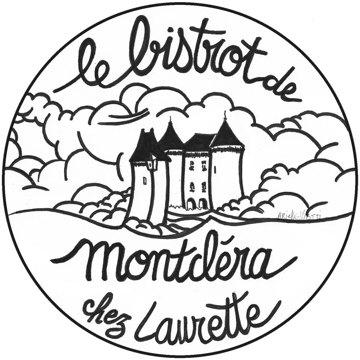 logo Le Bistrot de Montcléra Chez Laurette