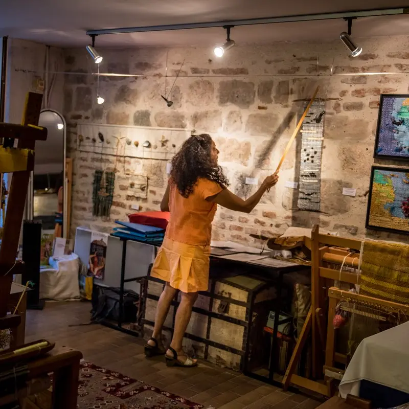 atelier de tissage