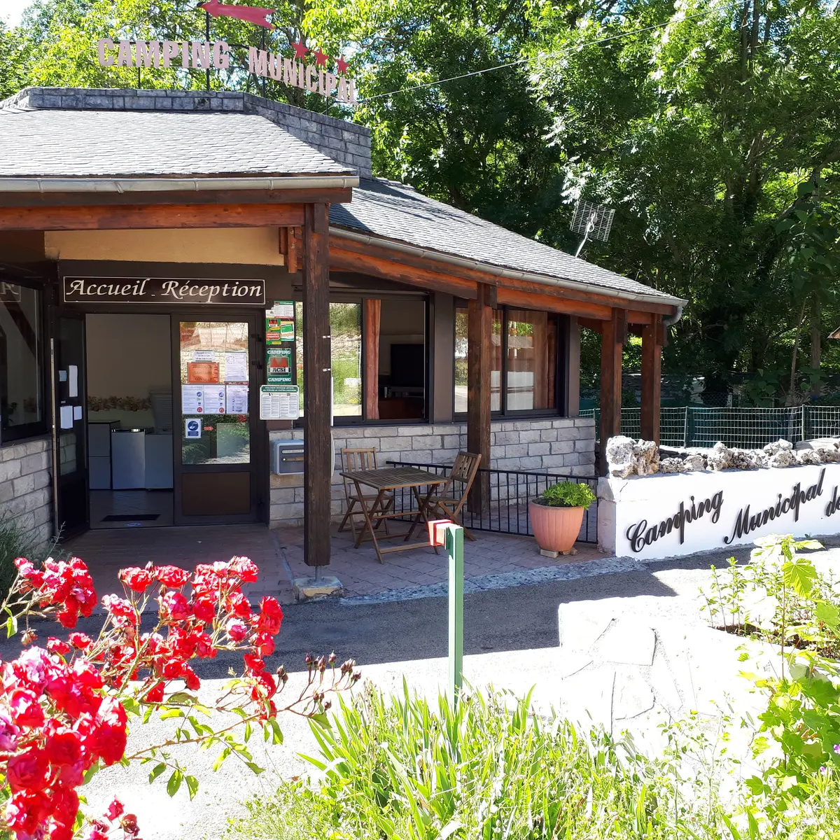 accueil du camping