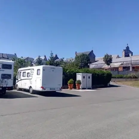 Aire de camping car Saint Germain du Teil