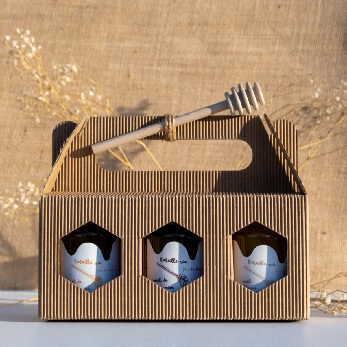 Coffret Découverte - Lot de 3 miels