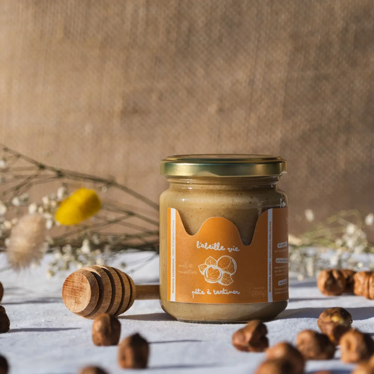 Pâte à tartiner - Miel et Noisettes
