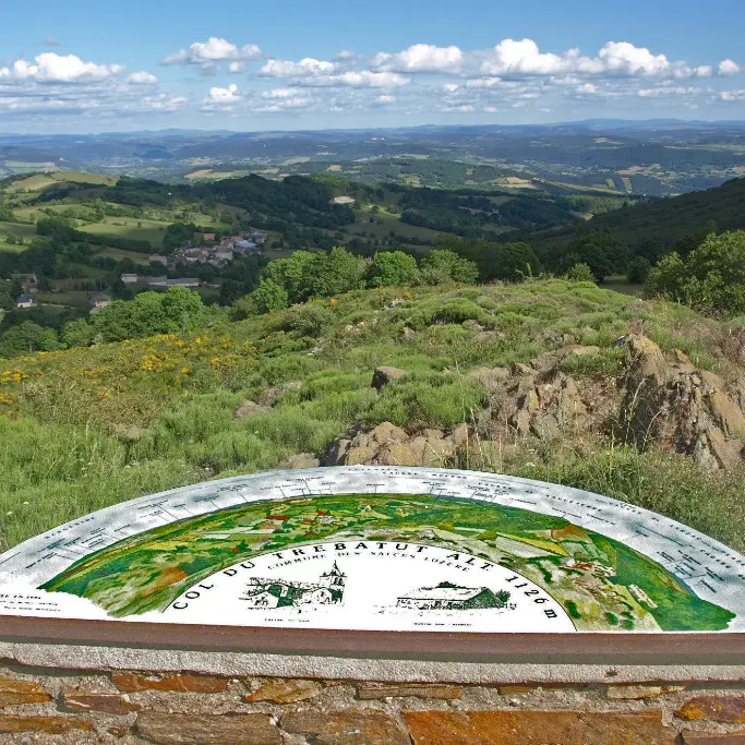 La vue panoramique depuis le col du Trébatut_1