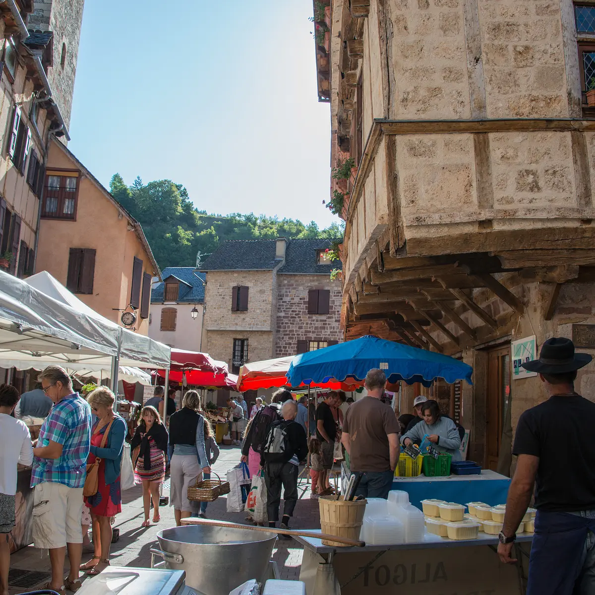 Marché de La Canourgue le mardi matin_2