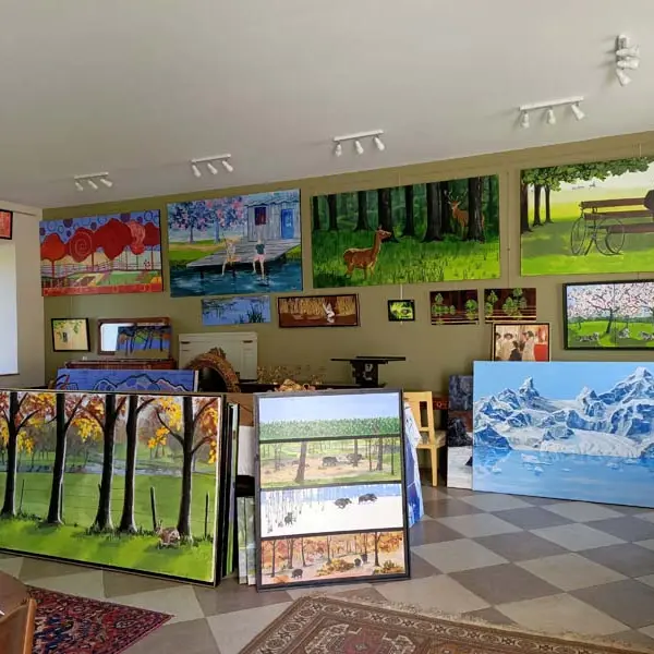 Artiste-peintre Amélie ROMET - Saint-Céneri-le-Gérei