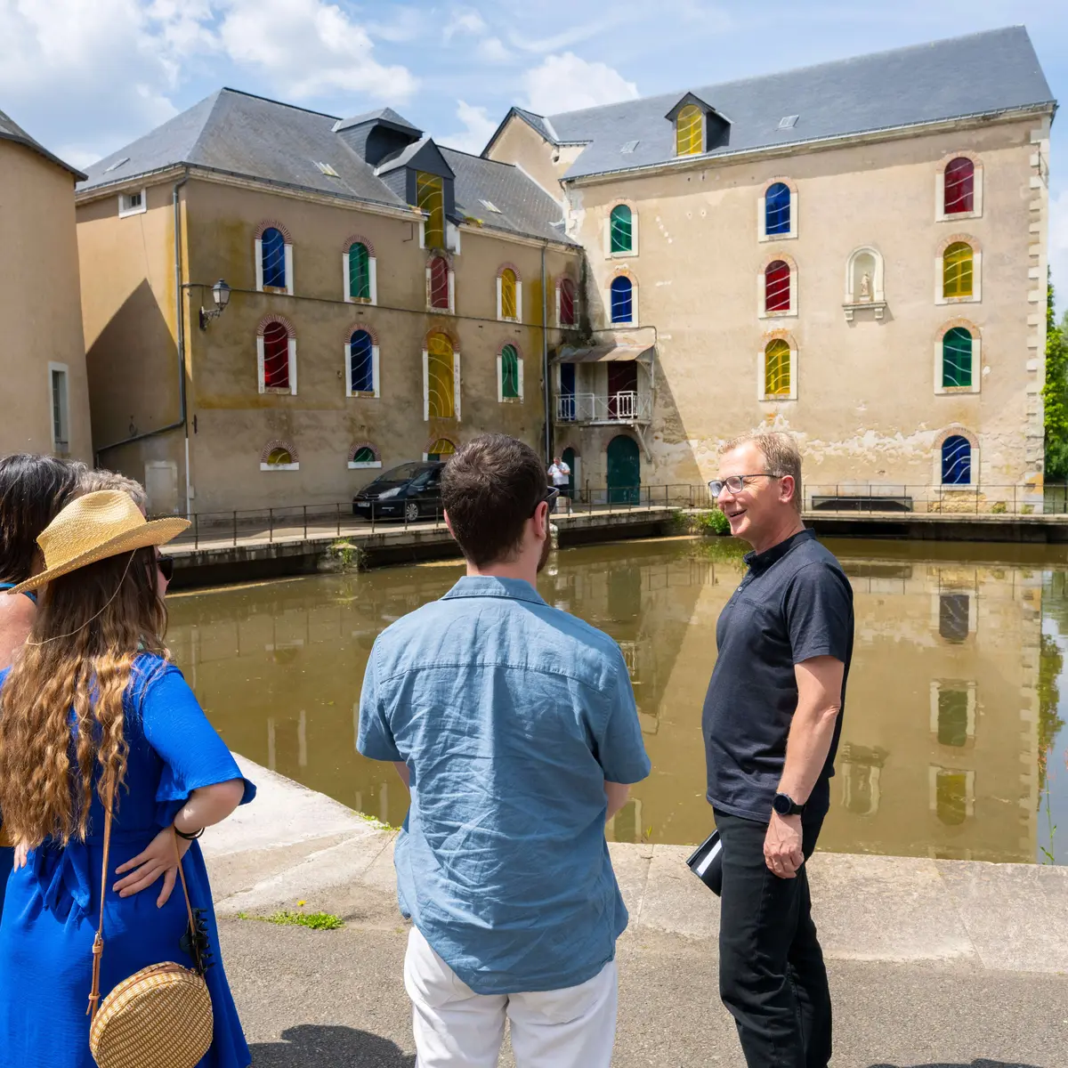 Visite guidée Malicorne - les moulins
