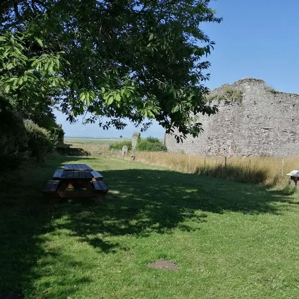 Aire pique nique regneville sur mer château (2)