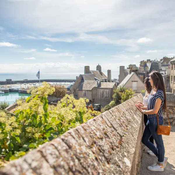 Remparts sud de la Haute Ville de Granville