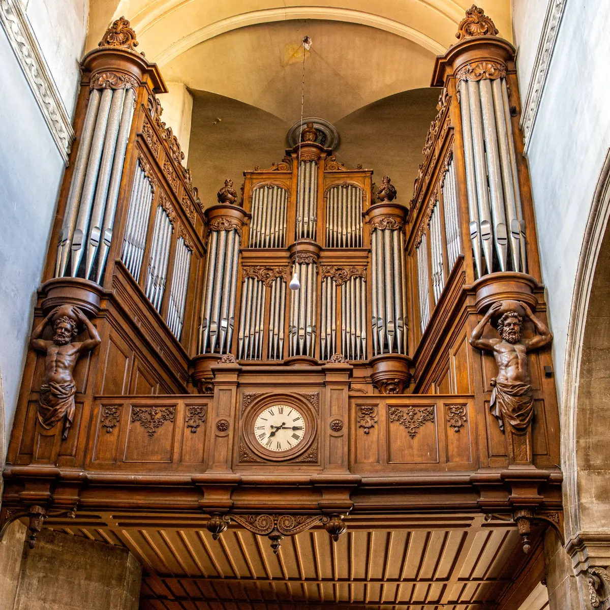 Saint-Dizier Eglise ND Buffet d'orgue Noel Sellier