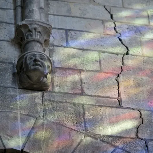 Détail Collégiale ND en Vaux - Châlons en Champagne