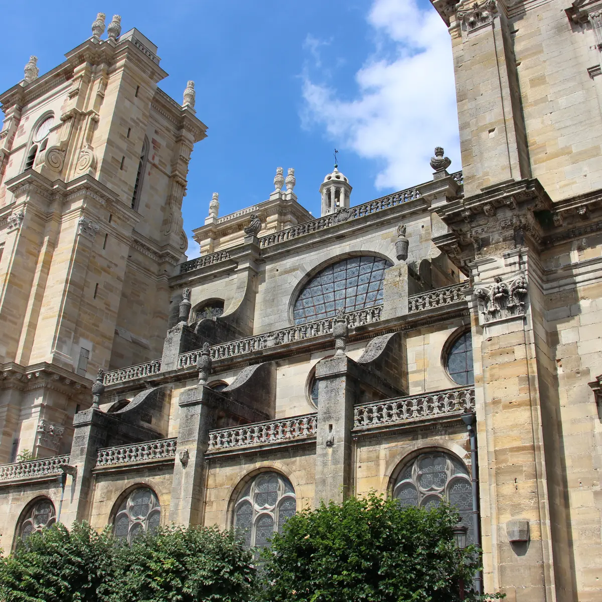 Collégiale Vitry Façade Sud
