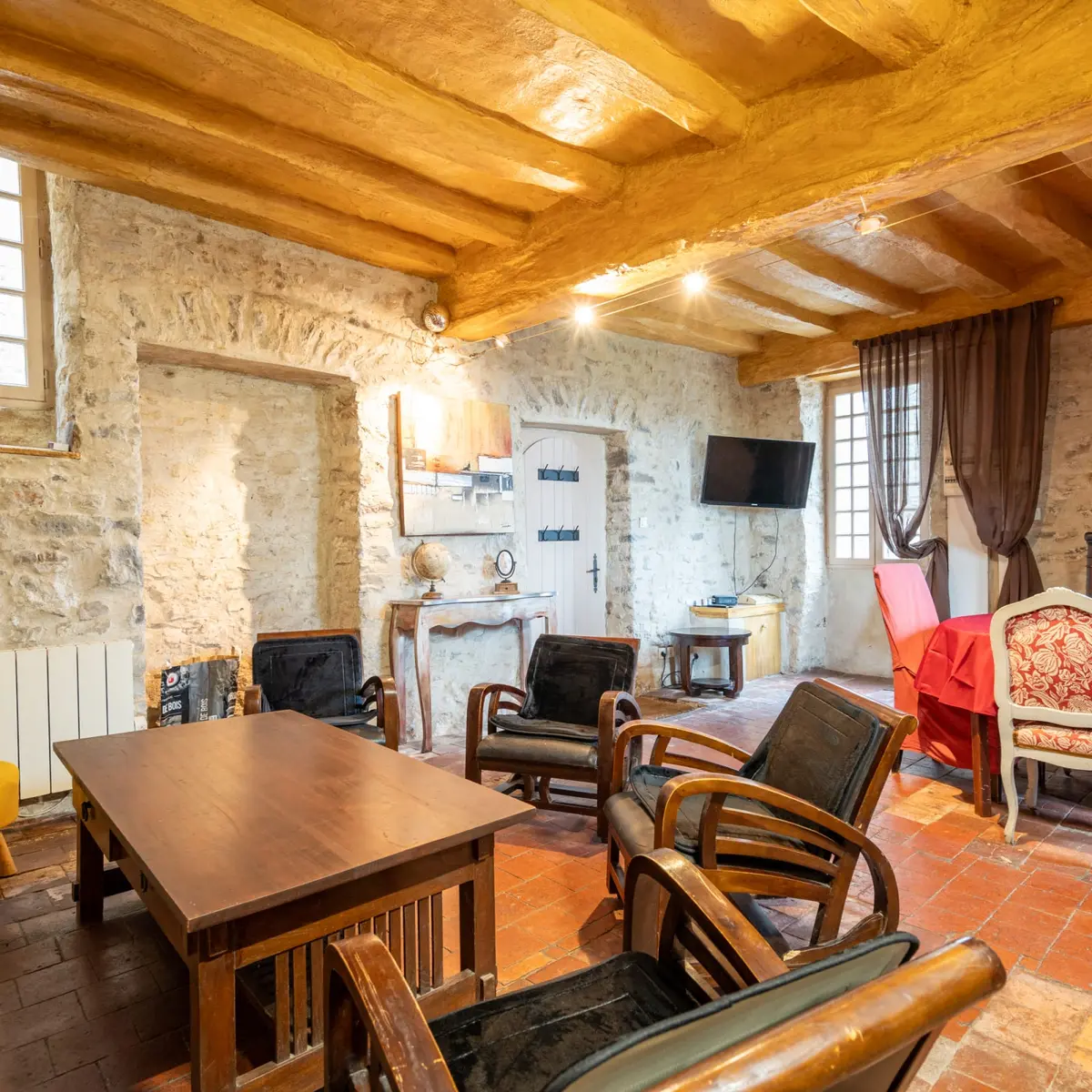 gite des remparts - salon