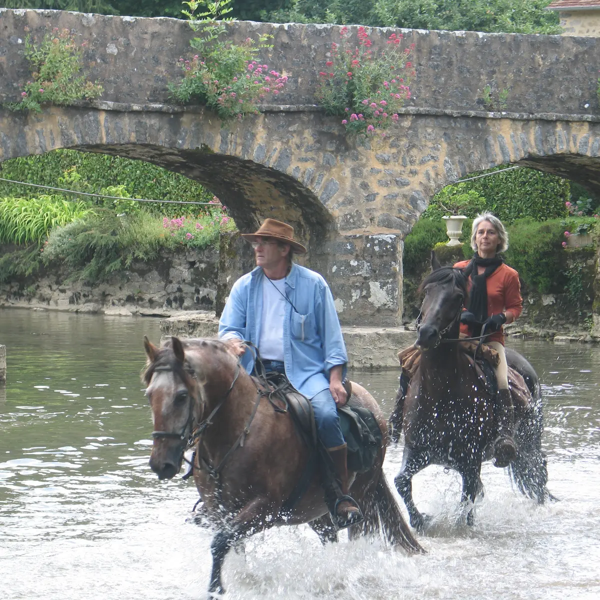 ITI53 - Saint Pierre sur Erve- rivière à cheval