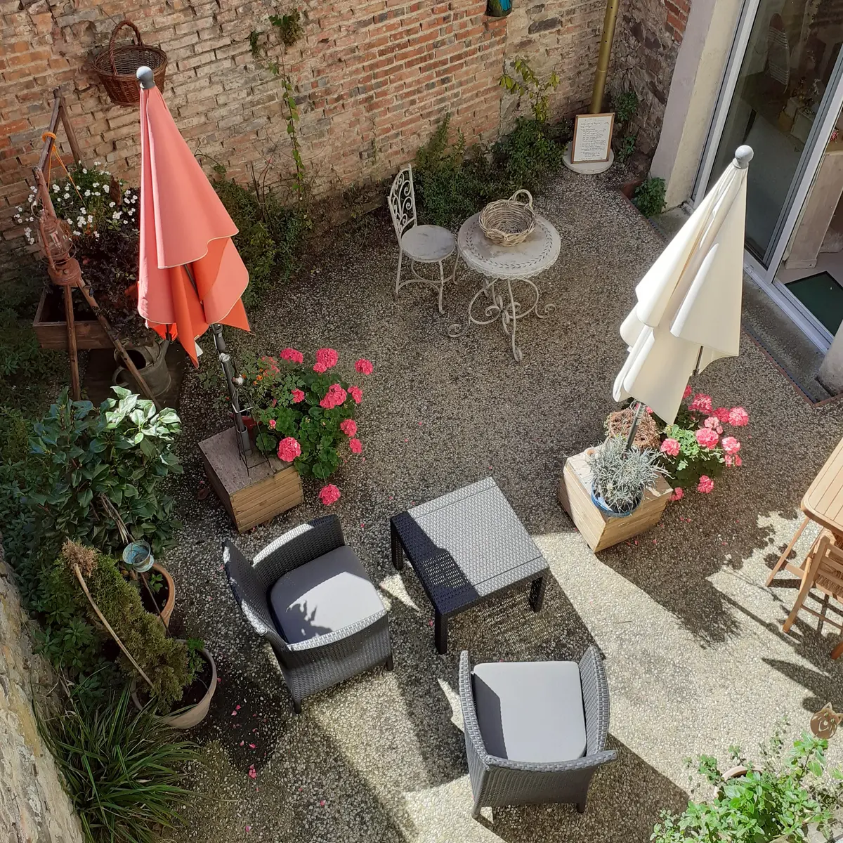 Patio - salon de thé