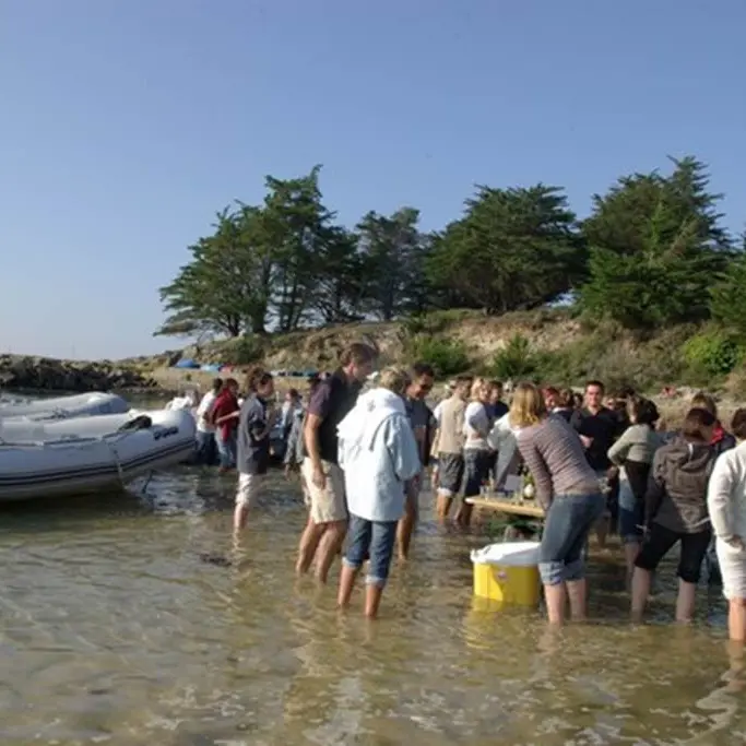 Raid nautique en semi-rigides dans le Golfe du Morbihan avec Skippage