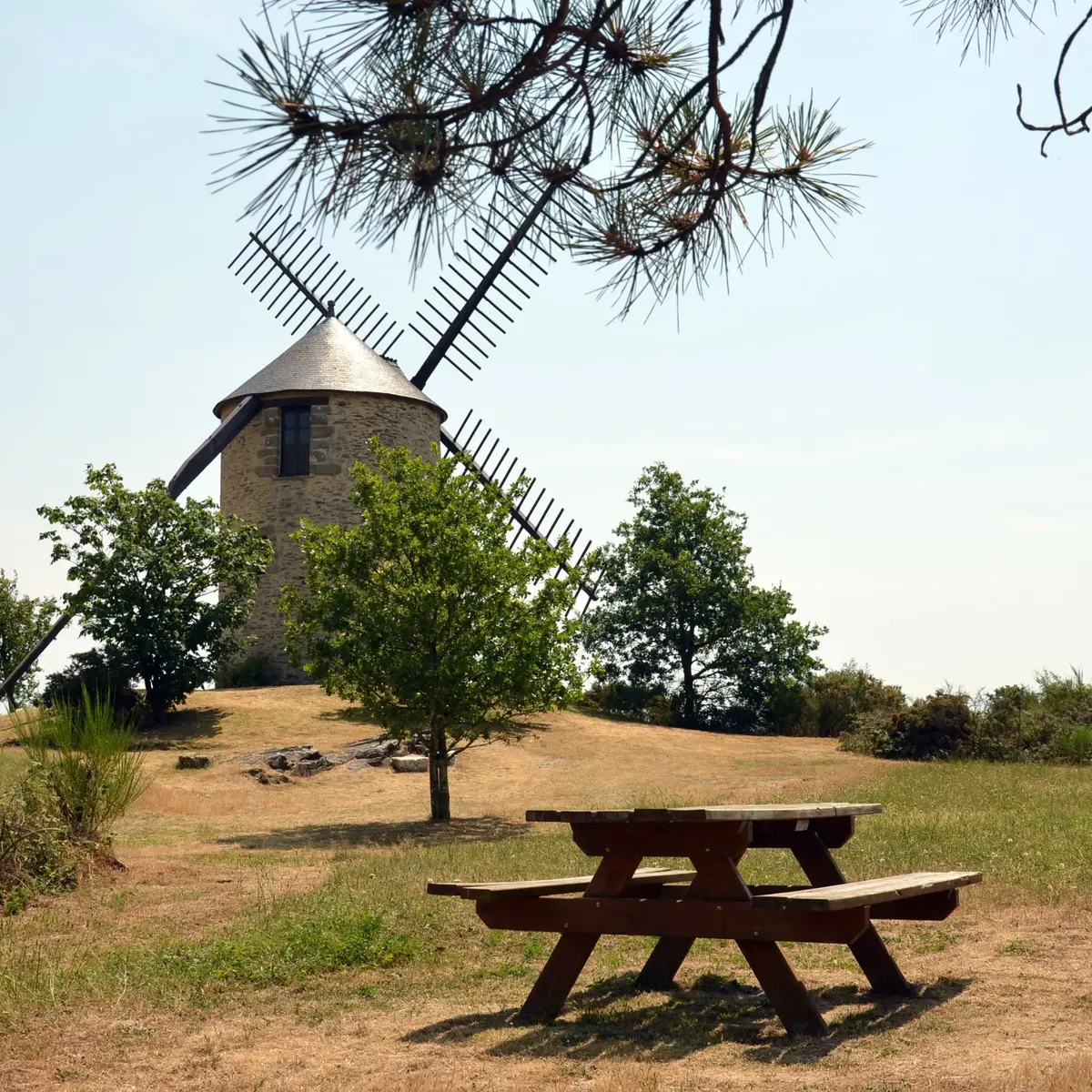 Butte des 5 moulins ©Office de Tourisme pays de Redon