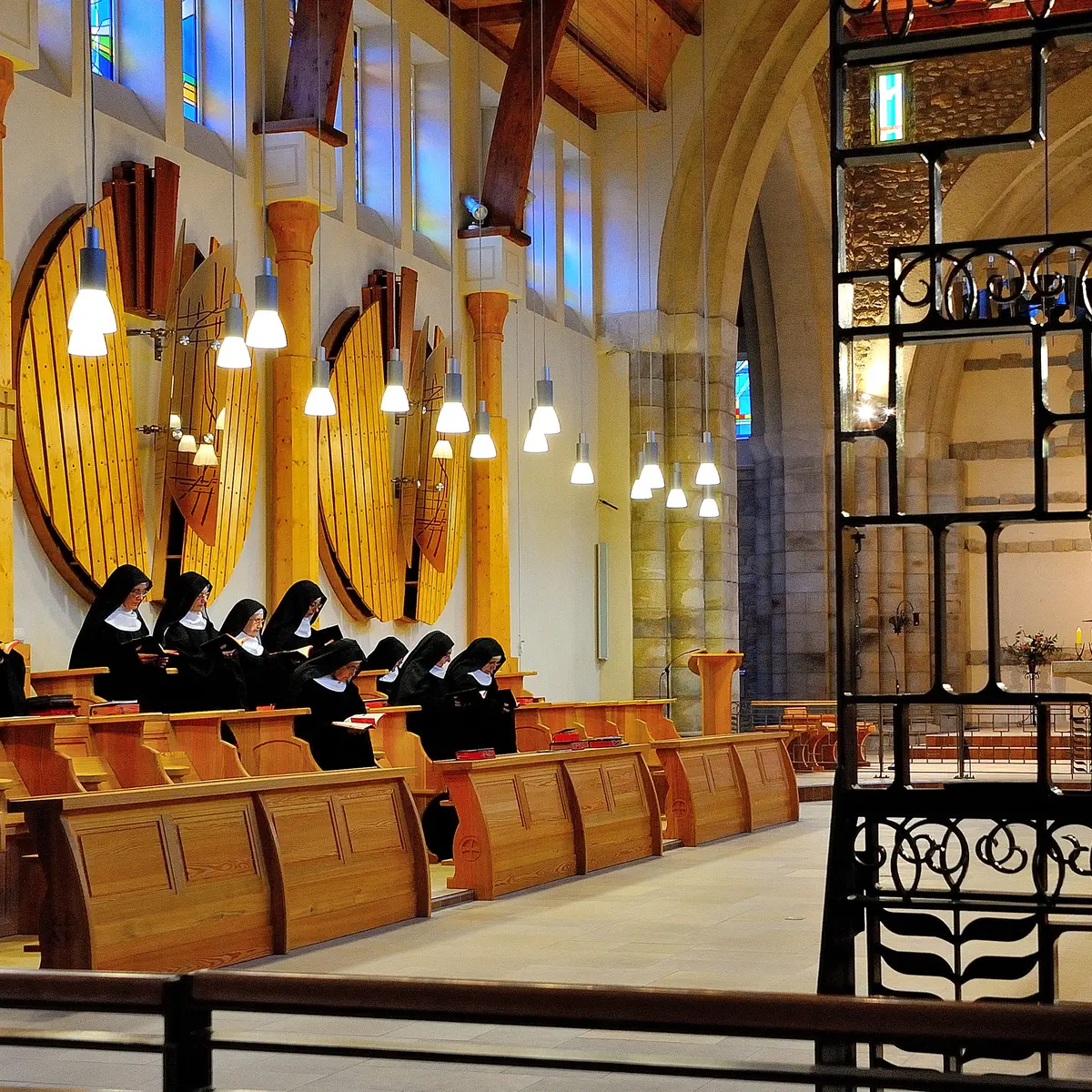 Choeur_AbbayeSaintMichelKergonan