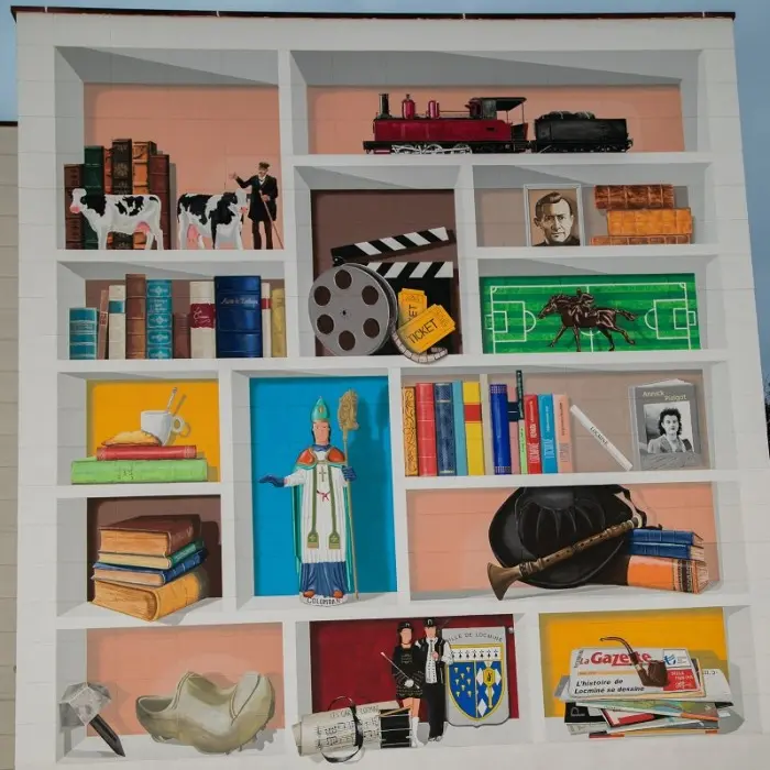 Fresque place anne de bretagne