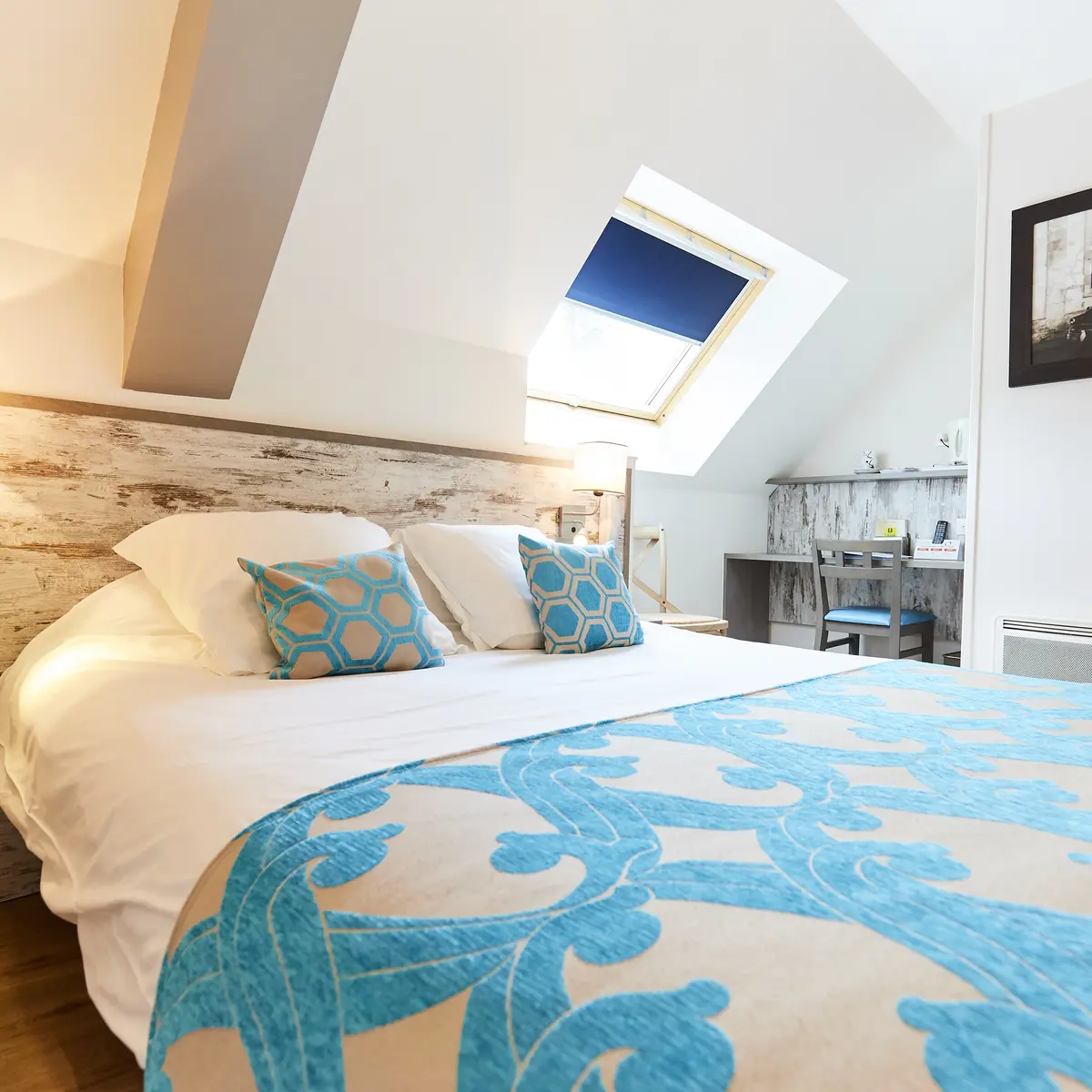 Hôtel Auberge du Cheval Blanc Baud Vallée du Blavet_chambre3@A.Lamoureux