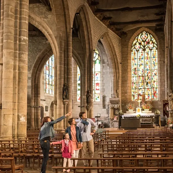 église Saint-Armel - intérieur - Ploërmel - Brocéliande - Bretagne