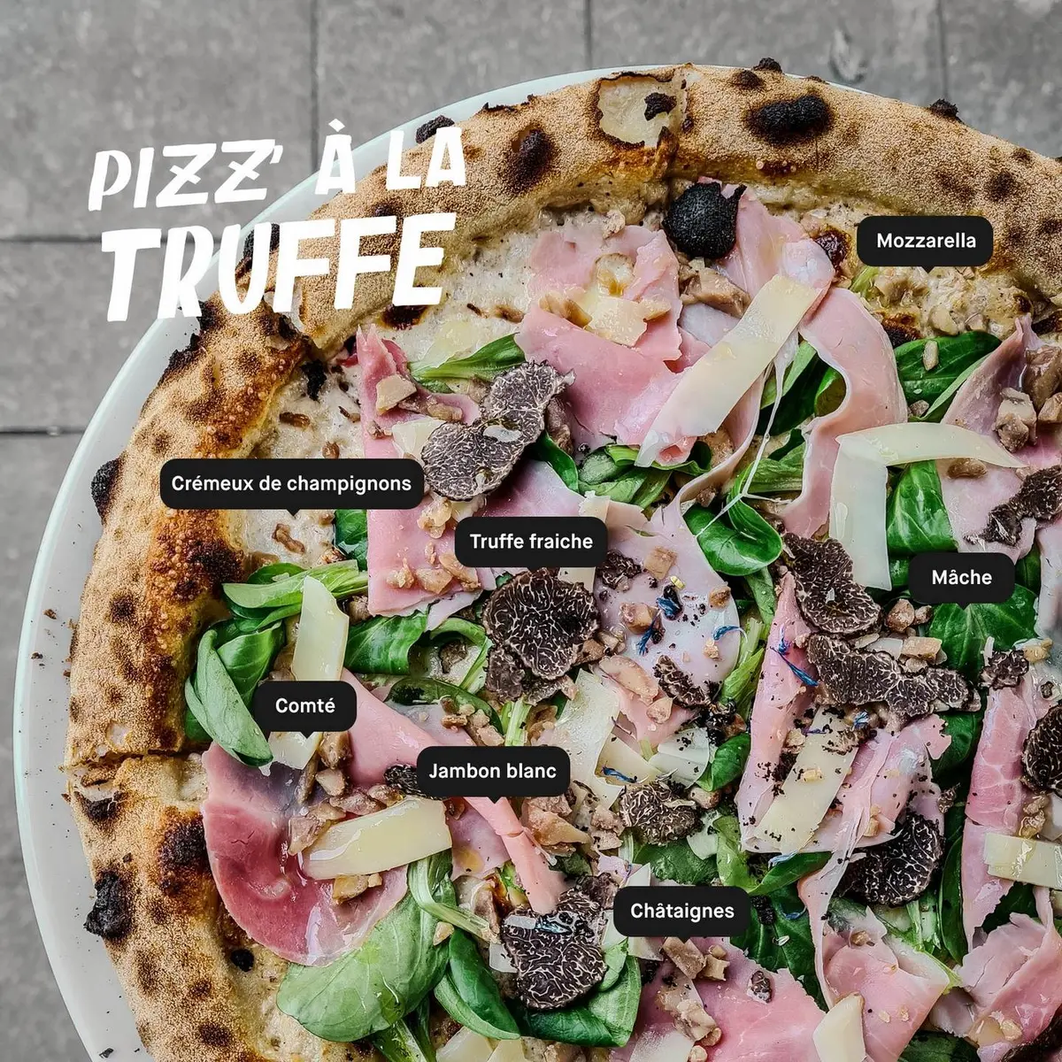 lupo pizza_à la truffe