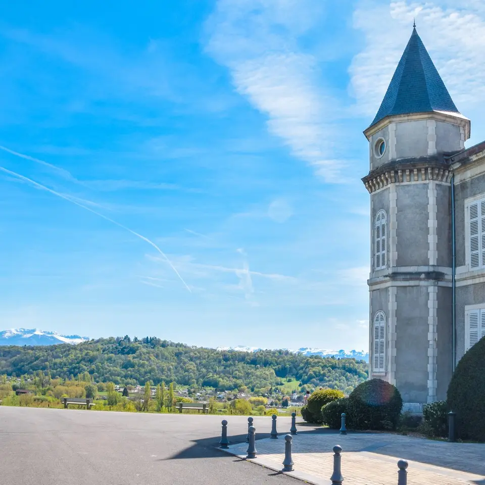 Bizanos - les hauteurs de Franqueville - Vue esplanade