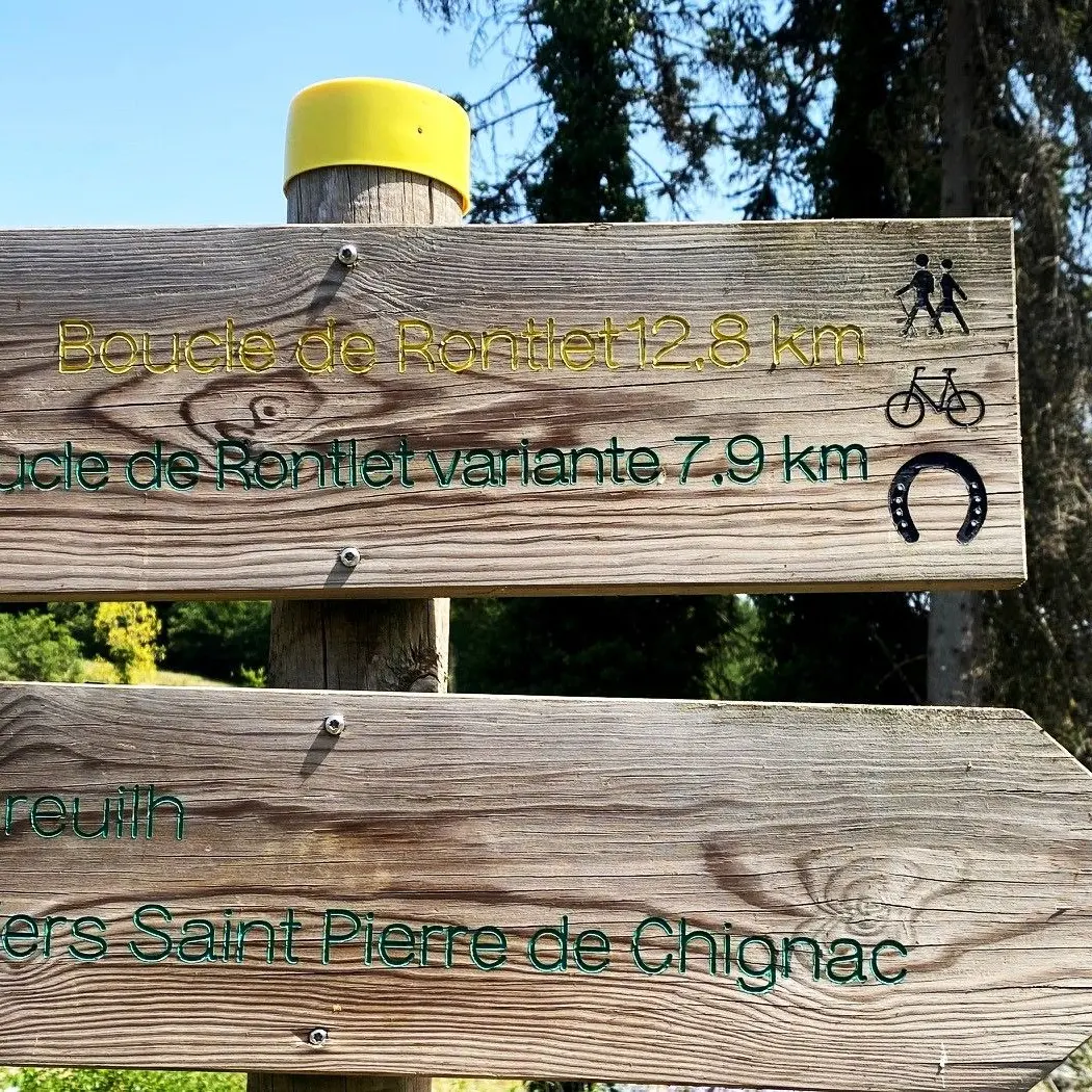 LACROPTE-Boucle du Rontlet-signalétique