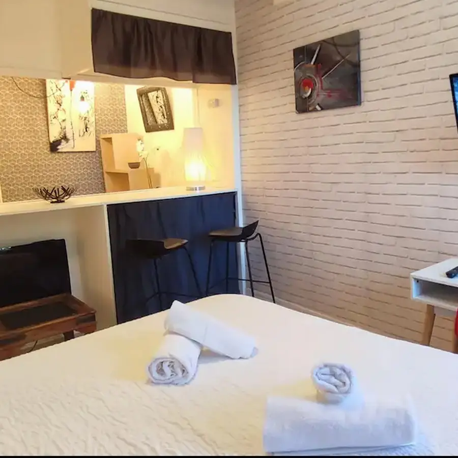 Le Beaumont - Pau - côté kitchenette