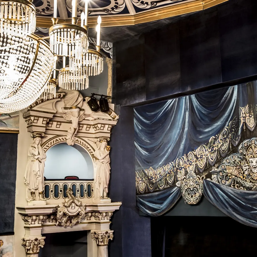 Théâtre Saint Louis - Pau - Détails décor