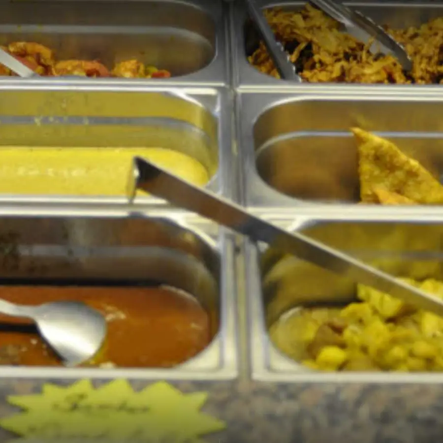 Restaurant Bollywood café - Pau - buffet