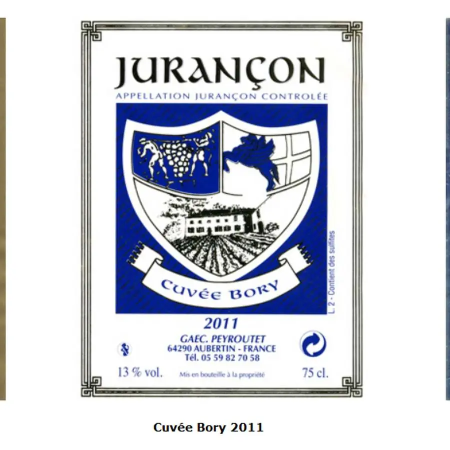 Domaine Bory - Aubertin - les cuvées