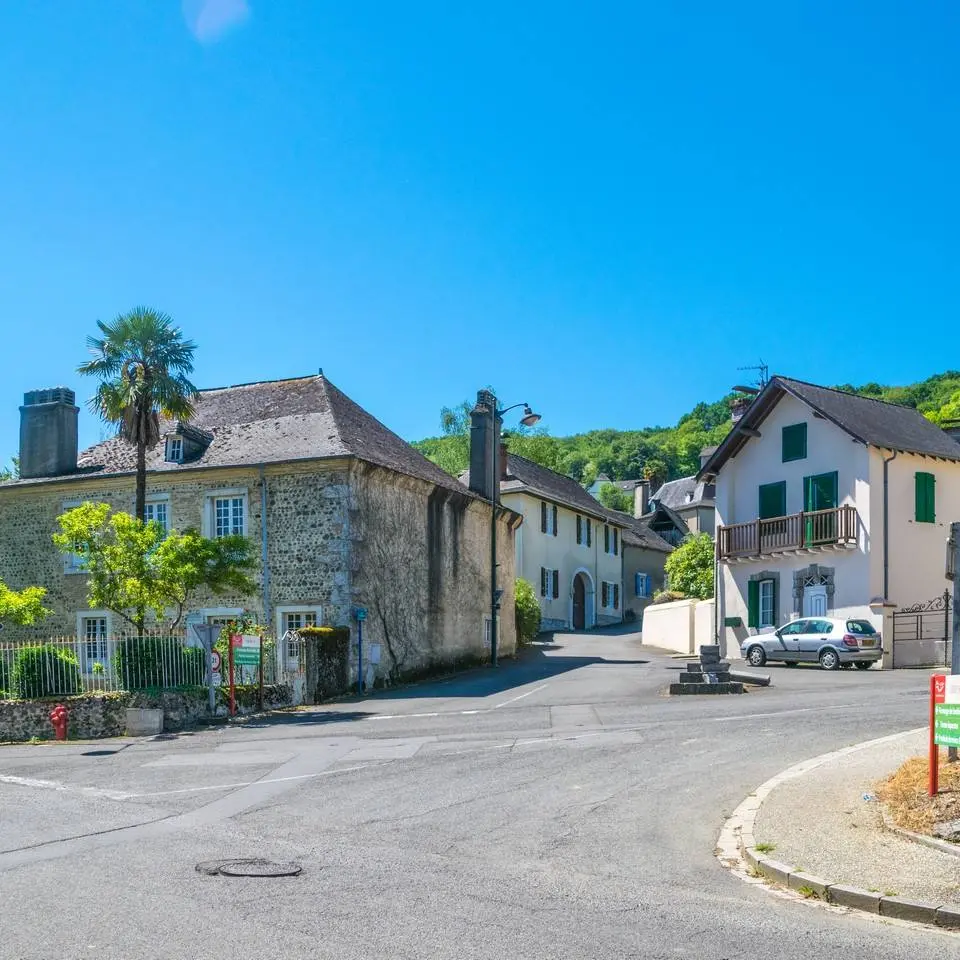 le cap d'Arrandes - Arbus départ