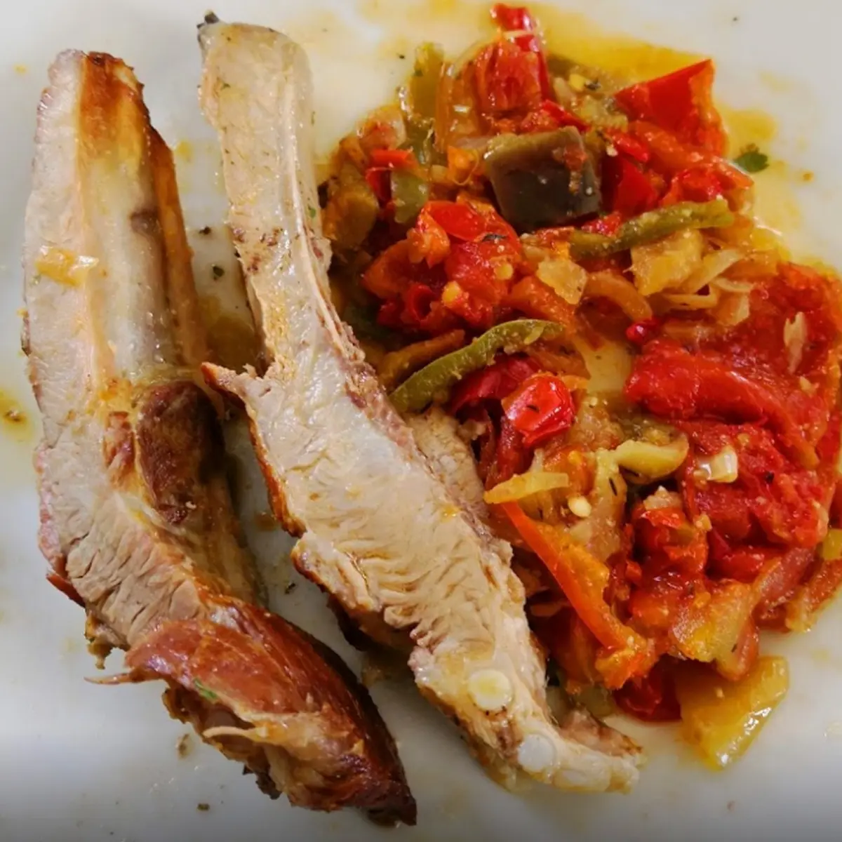 Restaurant Le Joffre - Bizanos - assiette garnie