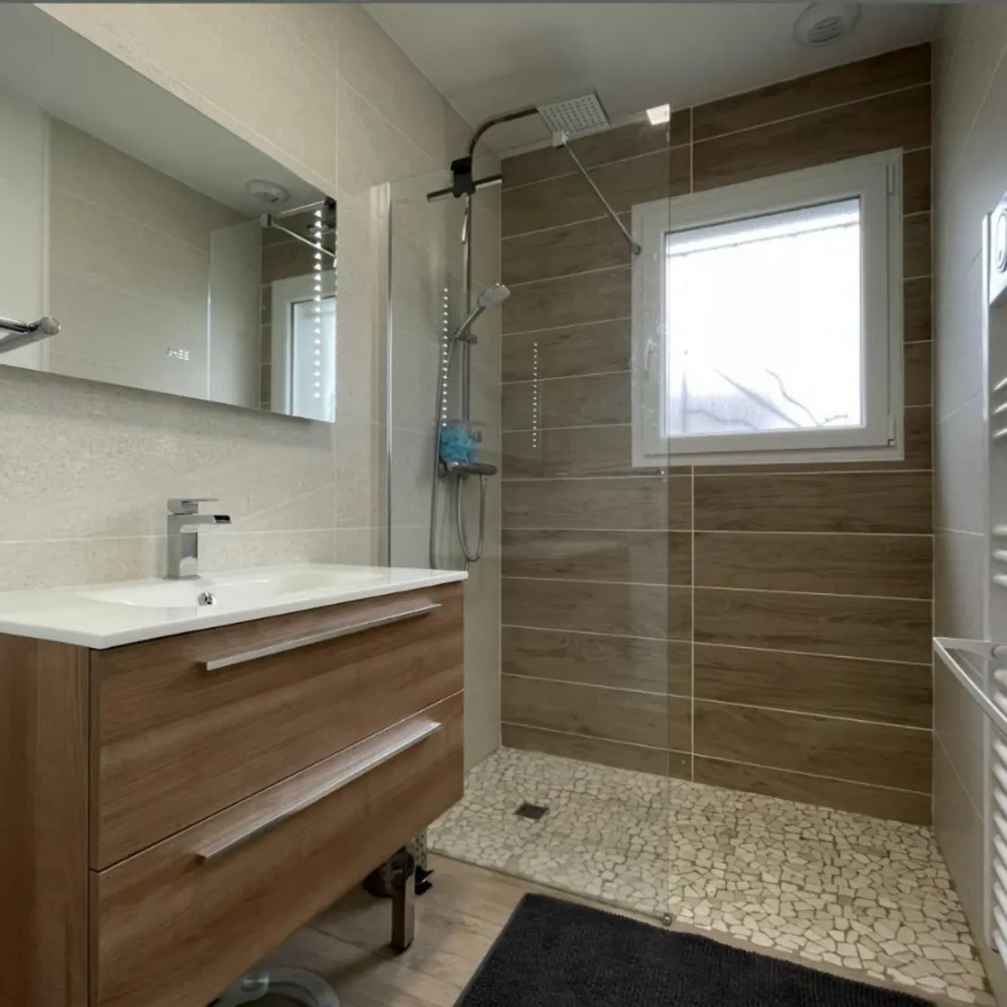 Gîte chez Nicolas - Sendets - bain