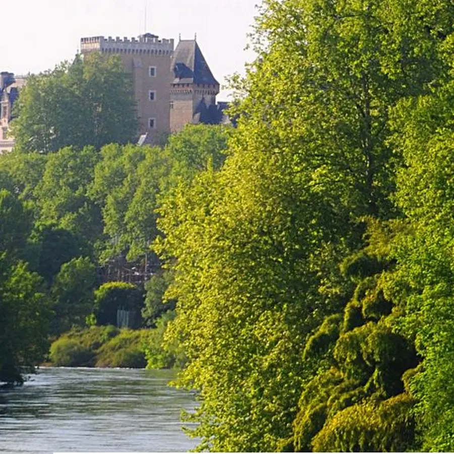 les rives du gave - Pau - vue du pont