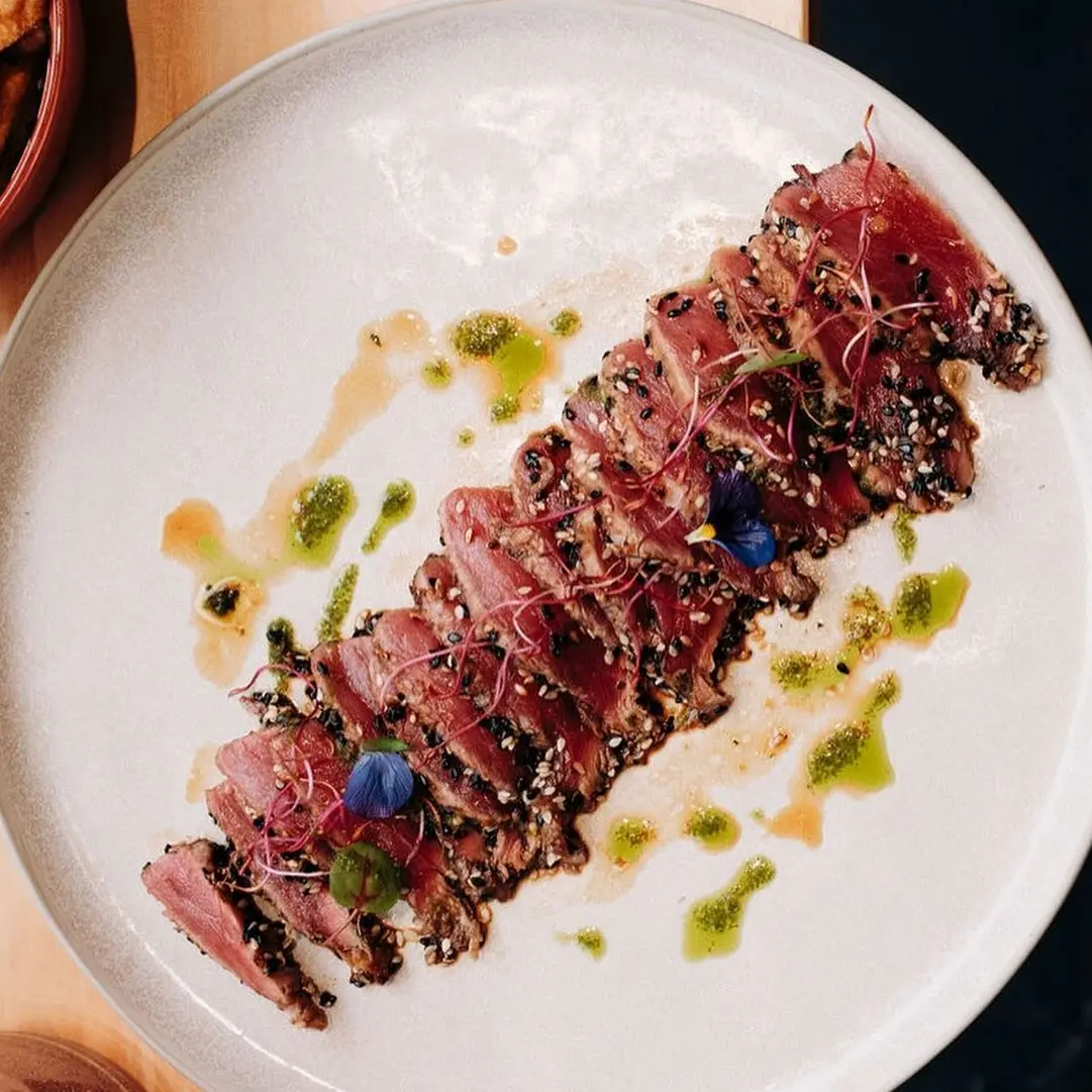 Saisons café l'AMT - Pau - tataki de thon