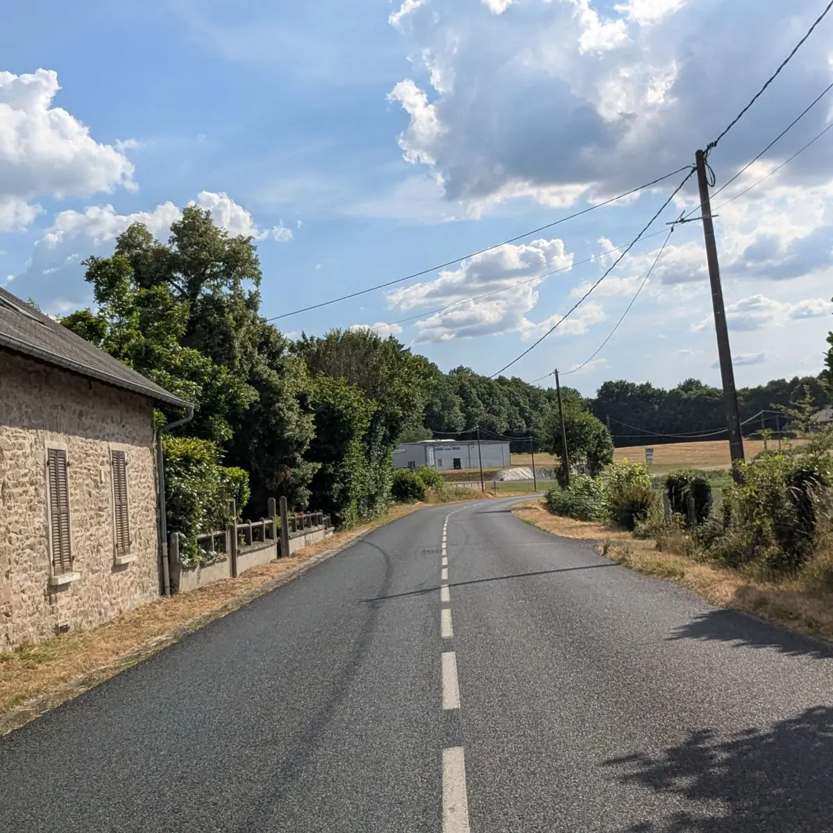 sortie de bourg Meilhards
