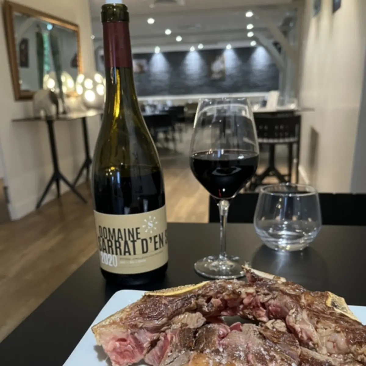 Restaurant le sud - Pau - assiette de boeuf