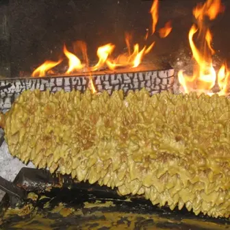 Fin de cuisson du Gâteau à la Broche