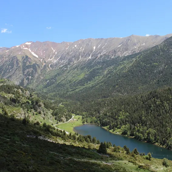 3e jour, vallée de Font Viva, vue sur le lac du Passet_4