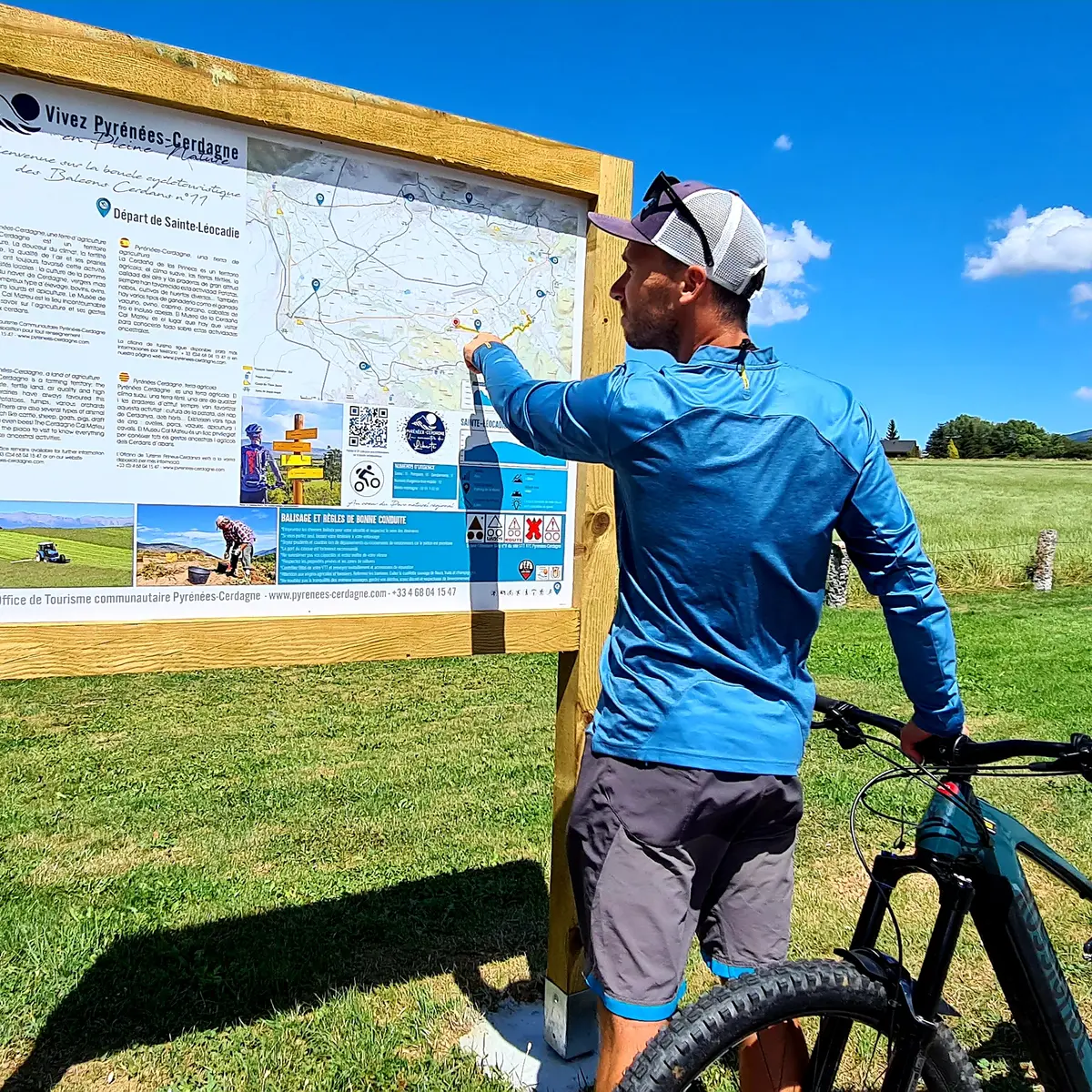 Boucle cyclotouristique VTT ©OTC Pyrénées-Cerdagne