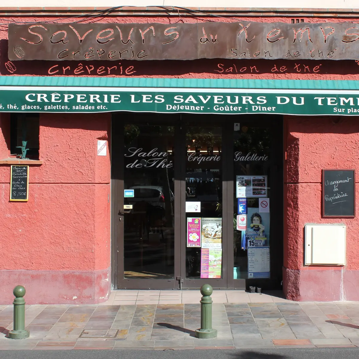 Aspres Thuir Creperie entrée