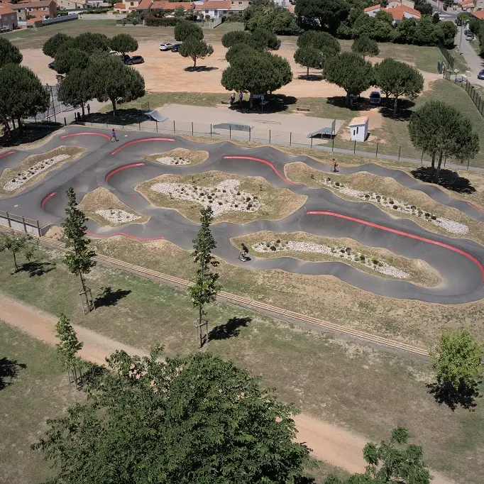 Pump track Saint-Laurent-de-la-Salanque