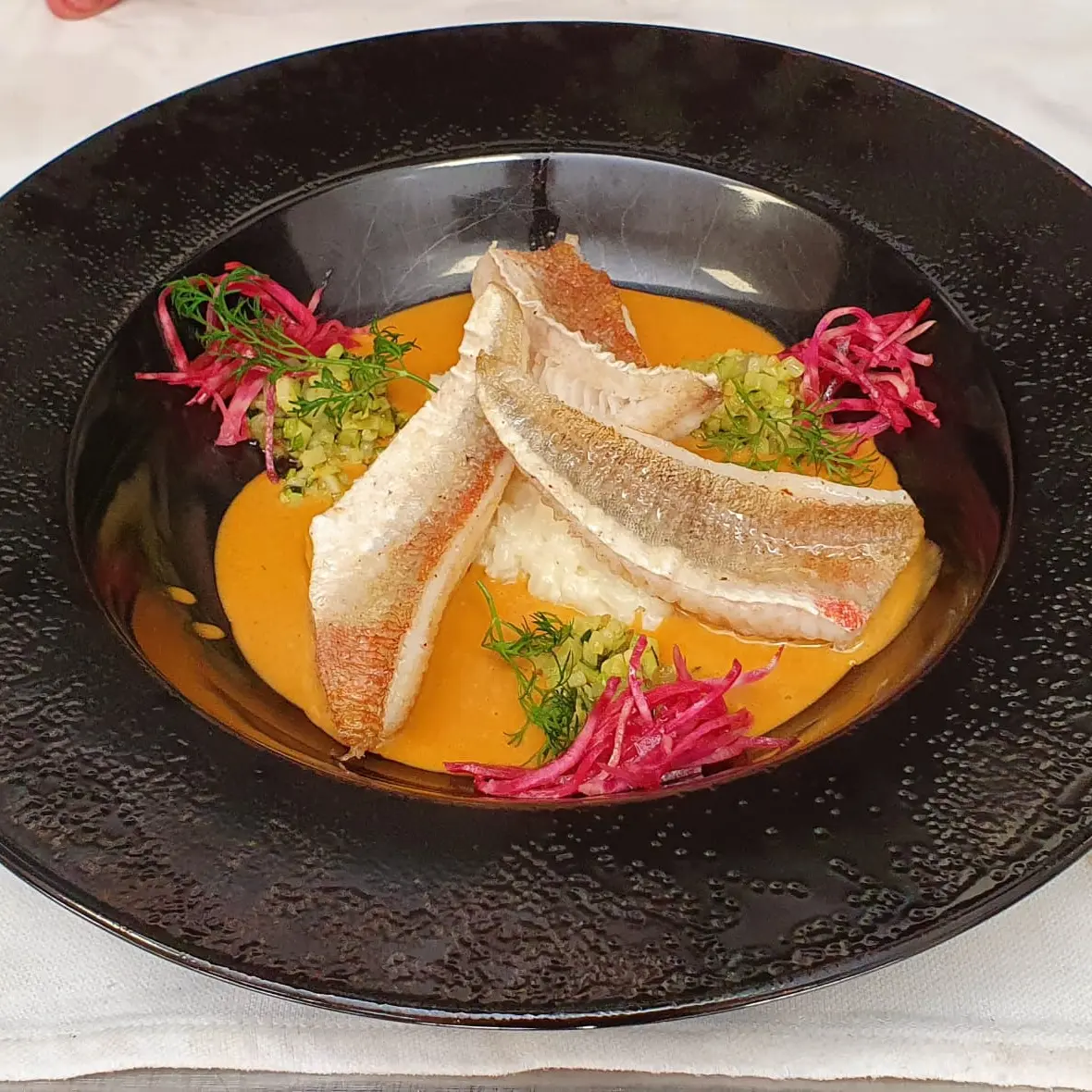 Filet de rouget sauce Nantua